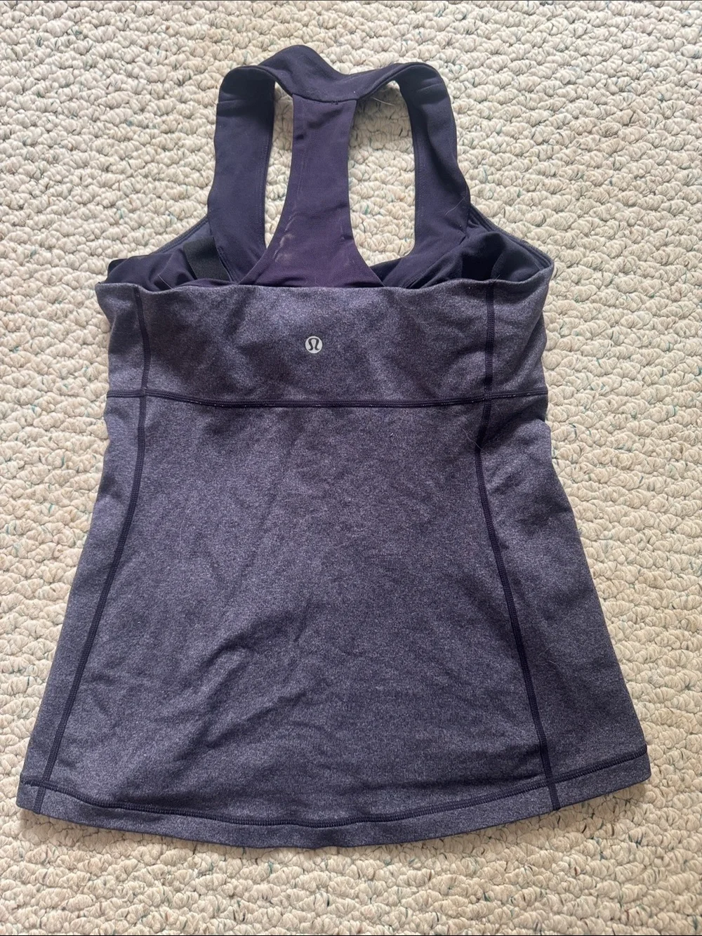 Lululemon Racerback Built-In Bra Tank Top